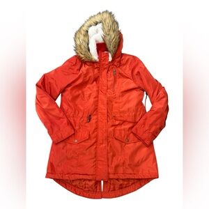 Charlotte Russe Vibrant burnt orange Outerwear Size Large